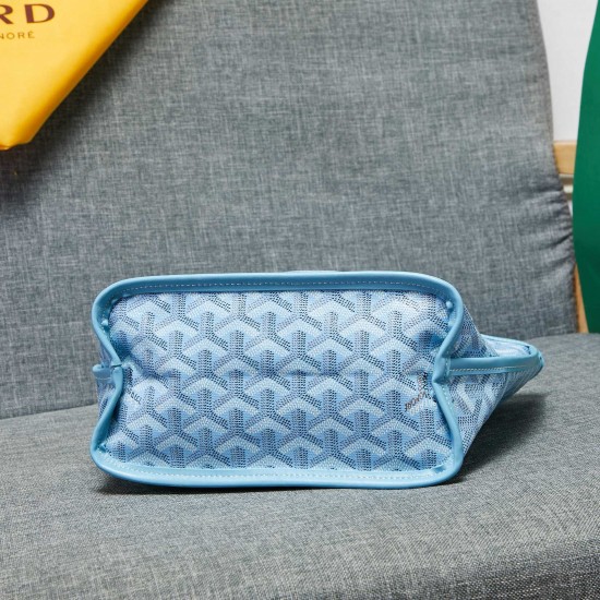 Goya Reversible Mini Tote Bag Reversible Counterflower with Leather Goya Leather Tote Bag Bottom Length 20 Top Length 28 Bottom Width 11 Height 20 Hands High 18cm P140