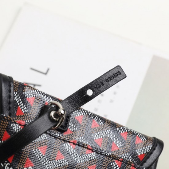 goyard Women's Bag Illusion mini Tote Single Reversible Genuine Leather Snapchat Bag Shopper P130 Size Bottom Length 20 Pocket Length 28 Bottom Width 11 Bag Body Height 20 Hands Raised 18cm