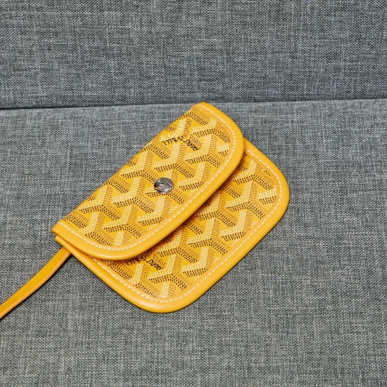 Goya Reversible Mini Tote Bag Reversible Counterflower with Leather Goya Leather Tote Bag Bottom Length 20 Top Length 28 Bottom Width 11 Height 20 Hands High 18cm P140