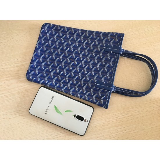 Goya Goyard Earl Bag mini Shopper Mini Purses Tote with Genuine Leather P110 Size Bottom Length 17 Pocket Length 205 Bag Body Height 23 Hand Raise 10cm belongs to the Mini Bag Contrasting Version