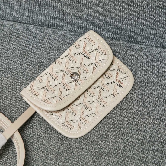 Goya Reversible Mini Tote Bag Reversible Counterflower with Leather Goya Leather Tote Bag Bottom Length 20 Top Length 28 Bottom Width 11 Height 20 Hands High 18cm P140