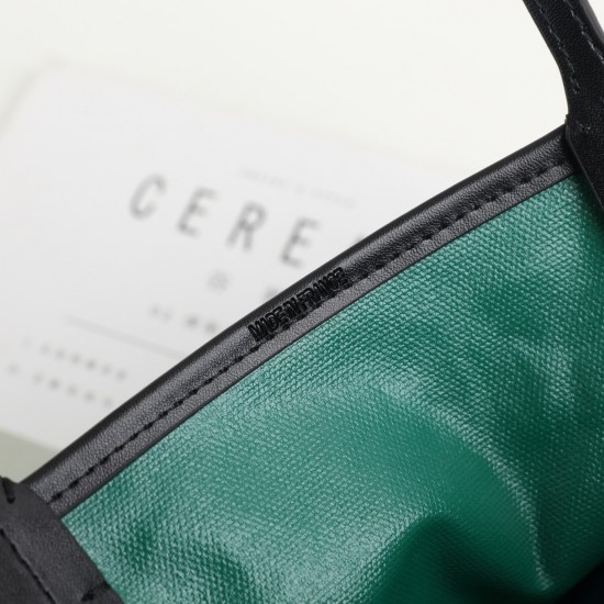 goyard Women's Bag Illusion mini Tote Single Reversible Genuine Leather Snapchat Bag Shopper P130 Size Bottom Length 20 Pocket Length 28 Bottom Width 11 Bag Body Height 20 Hands Raised 18cm