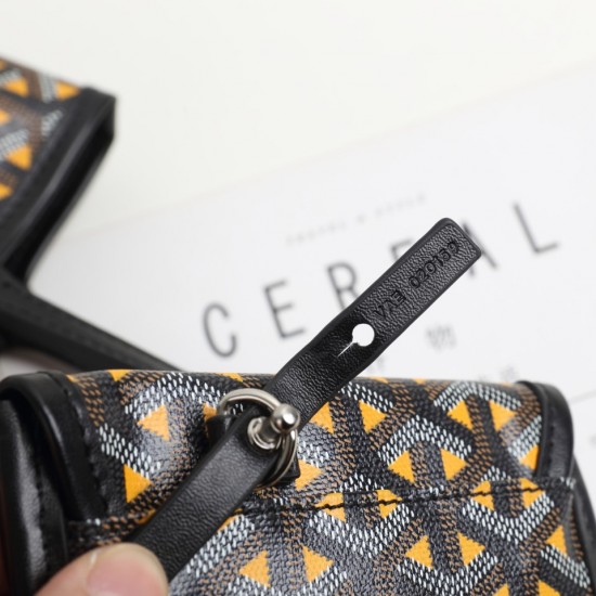 goyard Women's Bag Illusion mini Tote Single Reversible Genuine Leather Snapchat Bag Shopper P130 Size Bottom Length 20 Pocket Length 28 Bottom Width 11 Bag Body Height 20 Hands Raised 18cm