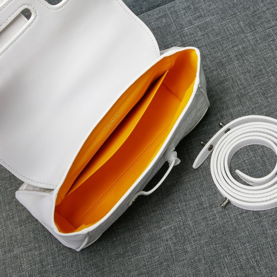 goyard goyard saigon bag mini sigon bag handbag crossbody dual purpose bag saddle bag dog tooth bag kelly bag size top width 18cm height 15cm bottom bottom length 20cm bottom thickness 9cm p240