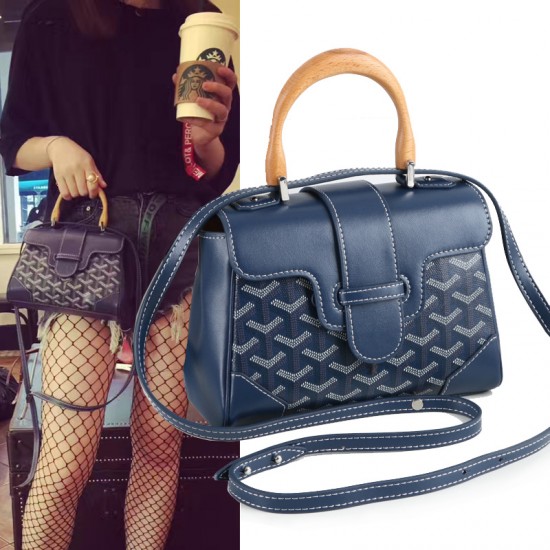 goyard goyard sigon bag mini sigon bag handbag crossbody dual purpose bag saddle bag dog tooth bag kelly bag P260 size top width 18cm height 15cm bottom bottom length 20cm bottom thickness 9cm