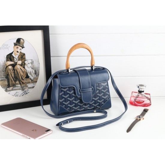 goyard goyard sigon bag mini sigon bag handbag crossbody dual purpose bag saddle bag dog tooth bag kelly bag P260 size top width 18cm height 15cm bottom bottom length 20cm bottom thickness 9cm