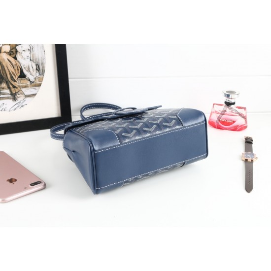 goyard goyard sigon bag mini sigon bag handbag crossbody dual purpose bag saddle bag dog tooth bag kelly bag P260 size top width 18cm height 15cm bottom bottom length 20cm bottom thickness 9cm