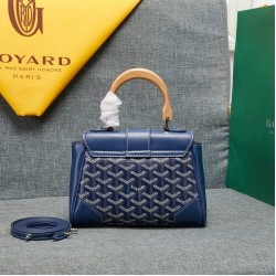 goyard goyard saigon bag mini sigon bag handbag crossbody dual purpose bag saddle bag dog tooth bag kelly bag size top width 18cm height 15cm bottom bottom length 20cm bottom thickness 9cm p240