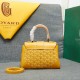 goyard goyard saigon bag mini sigon bag handbag crossbody dual purpose bag saddle bag dog tooth bag kelly bag size top width 18cm height 15cm bottom bottom length 20cm bottom thickness 9cm p240