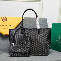 goyard Goya star with the same shopping bag double-sided cowhide shoulder handbag handbag bag women's bag large-capacity mommy bag P large 180 medium 170 size large bottom length 40 on the length of 55 bottom width 15 high 30cm medium bottom length 34 on 