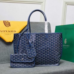 goyard Goya star with the same shopping bag double-sided cowhide shoulder handbag handbag bag women's bag large-capacity mommy bag P large 180 medium 170 size large bottom length 40 on the length of 55 bottom width 15 high 30cm medium bottom length 34 on 
