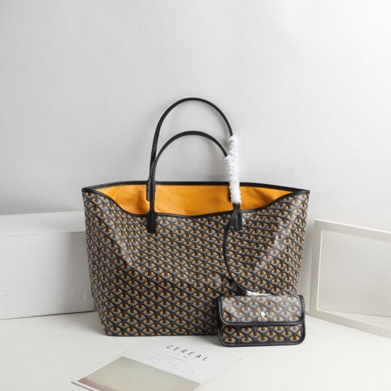 goyard Goyard Illusion Bag Colorful Reversible Dog Tooth Shopping Bag Vegetable Basket Sub Bag Large Bottom Length 40 Top Length 55 Bottom Width 15 Height 30cm Medium Bottom Length 34 Top Length 46 Bottom Width 15 Height 28cm Medium P170 Large P180