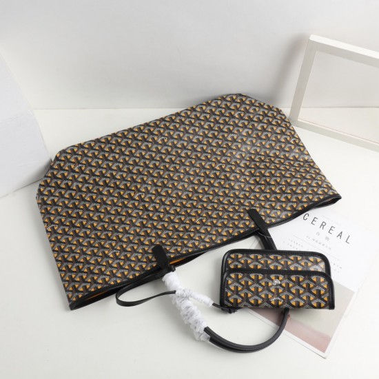 goyard Goyard Illusion Bag Colorful Reversible Dog Tooth Shopping Bag Vegetable Basket Sub Bag Large Bottom Length 40 Top Length 55 Bottom Width 15 Height 30cm Medium Bottom Length 34 Top Length 46 Bottom Width 15 Height 28cm Medium P170 Large P180