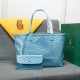 goyard star with models shopping bag leather shoulder mother large capacity handbag large bag travel bag with leather size large bottom length 40 on length 55 bottom width 15 height 30cm medium bottom length 34 on length 46 bottom width 15 height 28cm