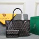 goyard star with models shopping bag leather shoulder mother large capacity handbag large bag travel bag with leather size large bottom length 40 on length 55 bottom width 15 height 30cm medium bottom length 34 on length 46 bottom width 15 height 28cm