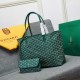 goyard star with models shopping bag leather shoulder mother large capacity handbag large bag travel bag with leather size large bottom length 40 on length 55 bottom width 15 height 30cm medium bottom length 34 on length 46 bottom width 15 height 28cm