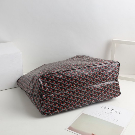 goyard Goyard Illusion Bag Colorful Reversible Dog Tooth Shopping Bag Vegetable Basket Sub Bag Large Bottom Length 40 Top Length 55 Bottom Width 15 Height 30cm Medium Bottom Length 34 Top Length 46 Bottom Width 15 Height 28cm Medium P170 Large P180