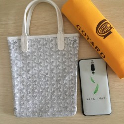 Goya Goyard Earl Bag mini Shopper Mini Purses Tote with Genuine Leather P110 Size Bottom Length 17 Pocket Length 205 Bag Body Height 23 Hand Raise 10cm belongs to the Mini Bag Contrasting Version