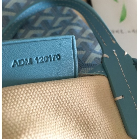 Goya Goyard Earl Bag mini Shopper Mini Purses Tote with Genuine Leather P110 Size Bottom Length 17 Pocket Length 205 Bag Body Height 23 Hand Raise 10cm belongs to the Mini Bag Contrasting Version