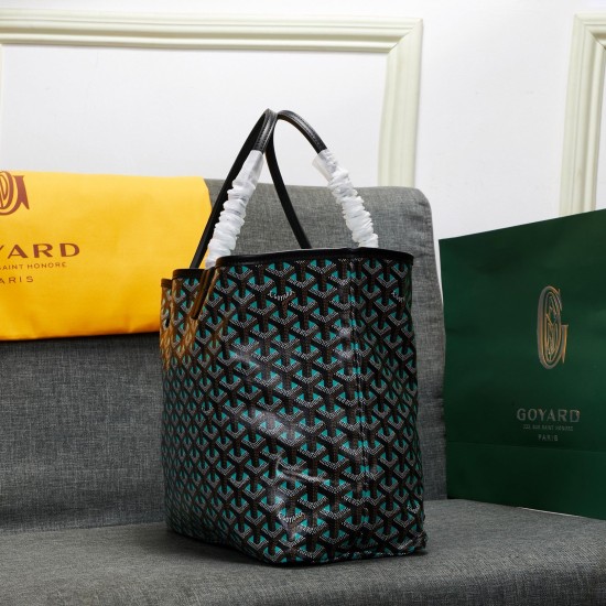 goyard Goyard Illusion Bag Colorful Reversible Dog Tooth Shopping Bag Vegetable Basket Sub Bag Large Bottom Length 40 Top Length 55 Bottom Width 15 Height 30cm Medium Bottom Length 34 Top Length 46 Bottom Width 15 Height 28cm Medium P170 Large 180
