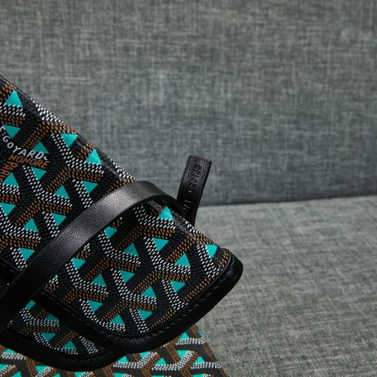 goyard Goyard Illusion Bag Colorful Reversible Dog Tooth Shopping Bag Vegetable Basket Sub Bag Large Bottom Length 40 Top Length 55 Bottom Width 15 Height 30cm Medium Bottom Length 34 Top Length 46 Bottom Width 15 Height 28cm Medium P170 Large 180