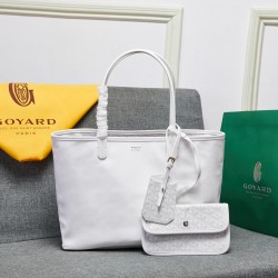 goyard Goya star with the same shopping bag double-sided cowhide shoulder handbag handbag bag women's bag large-capacity mommy bag P large 180 medium 170 size large bottom length 40 on the length of 55 bottom width 15 high 30cm medium bottom length 34 on 