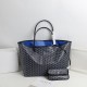 goyard Goyard Illusion Bag Colorful Reversible Dog Tooth Shopping Bag Vegetable Basket Sub Bag Large Bottom Length 40 Top Length 55 Bottom Width 15 Height 30cm Medium Bottom Length 34 Top Length 46 Bottom Width 15 Height 28cm Medium P170 Large P180