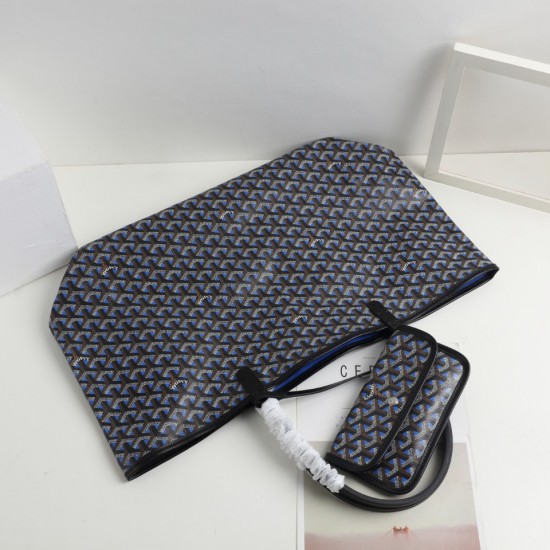 goyard Goyard Illusion Bag Colorful Reversible Dog Tooth Shopping Bag Vegetable Basket Sub Bag Large Bottom Length 40 Top Length 55 Bottom Width 15 Height 30cm Medium Bottom Length 34 Top Length 46 Bottom Width 15 Height 28cm Medium P170 Large P180