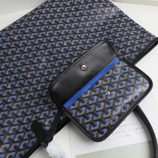 goyard Goyard Illusion Bag Colorful Reversible Dog Tooth Shopping Bag Vegetable Basket Sub Bag Large Bottom Length 40 Top Length 55 Bottom Width 15 Height 30cm Medium Bottom Length 34 Top Length 46 Bottom Width 15 Height 28cm Medium P170 Large P180