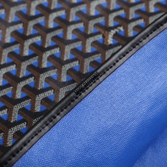 goyard Goyard Illusion Bag Colorful Reversible Dog Tooth Shopping Bag Vegetable Basket Sub Bag Large Bottom Length 40 Top Length 55 Bottom Width 15 Height 30cm Medium Bottom Length 34 Top Length 46 Bottom Width 15 Height 28cm Medium P170 Large P180