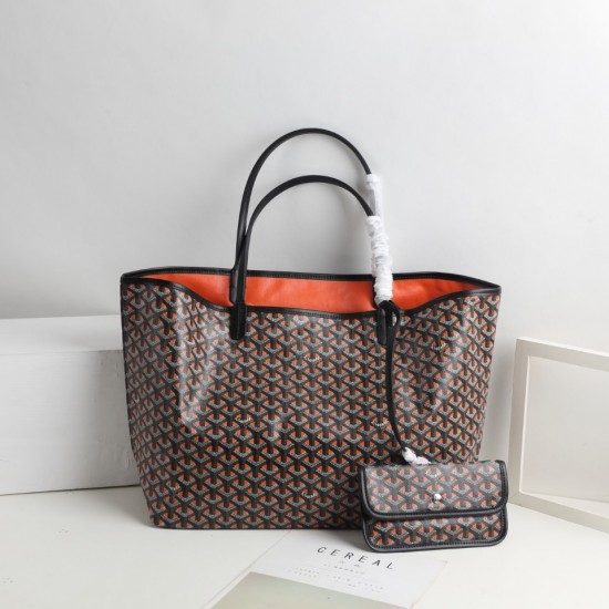 goyard Goyard Illusion Bag Colorful Reversible Dog Tooth Shopping Bag Vegetable Basket Sub Bag Large Bottom Length 40 Top Length 55 Bottom Width 15 Height 30cm Medium Bottom Length 34 Top Length 46 Bottom Width 15 Height 28cm Medium P170 Large P180