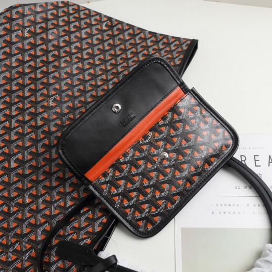 goyard Goyard Illusion Bag Colorful Reversible Dog Tooth Shopping Bag Vegetable Basket Sub Bag Large Bottom Length 40 Top Length 55 Bottom Width 15 Height 30cm Medium Bottom Length 34 Top Length 46 Bottom Width 15 Height 28cm Medium P170 Large P180