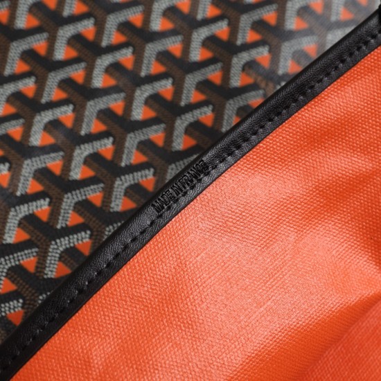 goyard Goyard Illusion Bag Colorful Reversible Dog Tooth Shopping Bag Vegetable Basket Sub Bag Large Bottom Length 40 Top Length 55 Bottom Width 15 Height 30cm Medium Bottom Length 34 Top Length 46 Bottom Width 15 Height 28cm Medium P170 Large P180