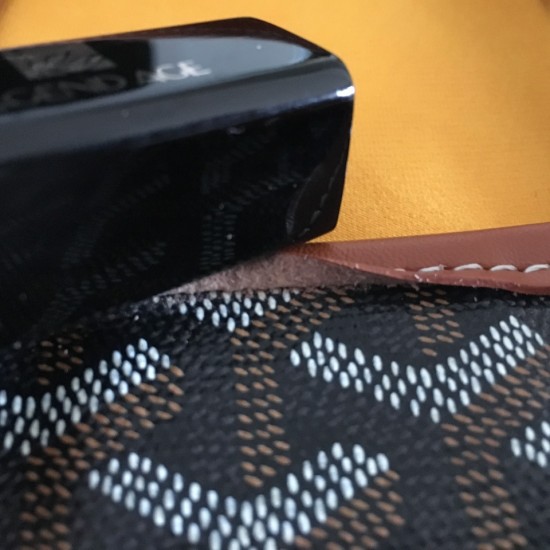 Goya Goyard Earl Bag mini Shopper Mini Purses Tote with Genuine Leather P110 Size Bottom Length 17 Pocket Length 205 Bag Body Height 23 Hand Raise 10cm belongs to the Mini Bag Contrasting Version