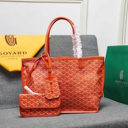 goyard Goya star with the same shopping bag double-sided cowhide shoulder handbag handbag bag women's bag large-capacity mommy bag P large 180 medium 170 size large bottom length 40 on the length of 55 bottom width 15 high 30cm medium bottom length 34 on 