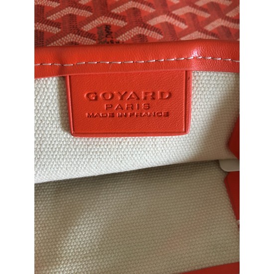 Goya Goyard Earl Bag mini Shopper Mini Purses Tote with Genuine Leather P110 Size Bottom Length 17 Pocket Length 205 Bag Body Height 23 Hand Raise 10cm belongs to the Mini Bag Contrasting Version
