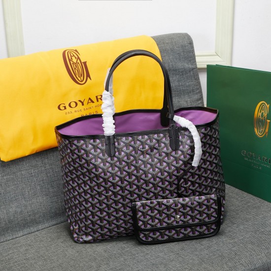 goyard Goyard Illusion Bag Colorful Reversible Dog Tooth Shopping Bag Vegetable Basket Sub Bag Large Bottom Length 40 Top Length 55 Bottom Width 15 Height 30cm Medium Bottom Length 34 Top Length 46 Bottom Width 15 Height 28cm Medium P170 Large 180