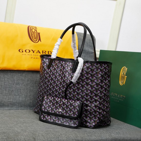 goyard Goyard Illusion Bag Colorful Reversible Dog Tooth Shopping Bag Vegetable Basket Sub Bag Large Bottom Length 40 Top Length 55 Bottom Width 15 Height 30cm Medium Bottom Length 34 Top Length 46 Bottom Width 15 Height 28cm Medium P170 Large 180