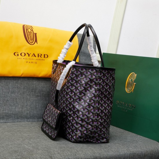 goyard Goyard Illusion Bag Colorful Reversible Dog Tooth Shopping Bag Vegetable Basket Sub Bag Large Bottom Length 40 Top Length 55 Bottom Width 15 Height 30cm Medium Bottom Length 34 Top Length 46 Bottom Width 15 Height 28cm Medium P170 Large 180