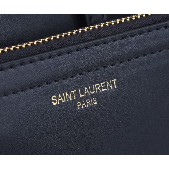 Back in stock 260 full cowhide leather YSL new shopping bag casual versatile oversized lining space worry-free safe easy to travel this season should have a size 333115cm opening size 45cm model 1860