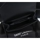 Lot 260 black black buckle counter demon models SaintLaurentSLP counter latest version of the market exclusive imported leather original leather goat grain hand-embroidered V line super silky soft and comfortable bag shape exquisite practical pocket YSL g