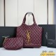 250 YsL most explosive new medium Tote ICAREROSEysl Saint Laurent one of the best bags of the year the most explosive new Tote ICAREROSE the same model gold large logo with all black lambskin super air inside there is a detachable zipper bag This season w