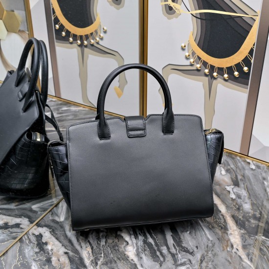 270 gold buckle with crocodile YSL Saint Laurent exclusive explosive bat bag ysl absolutely top goods exclusive highest-end goods super awesome ysl big bag original leather cowhide original quality superb workmanship original South African cowhide counter