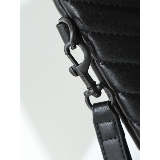 180 Black Buckle YSL Market Exclusive Beaten and molded to order The highest version of the market strong YvesSaintLaurent embroidery line handbag Italian calf leather hand feeling super The first in the market Size 30Cm Model 1850