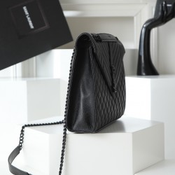 270 square Saint Laurent SaintLaurentSLP counter latest edition Market exclusive Decorative interlocking metal YSL logo The hardware is flawless Original ball stripe pattern The handfeel is superb The details are exquisite handmade Exquisite single should