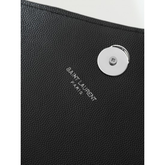 270 square SaintLaurent SaintLaurentSLP counter latest version Market exclusive Decorative interlocking metal YSL logo The hardware is flawless Original ball stripe pattern The handfeel is superb The details are exquisite handmade Exquisite single shoulde