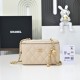 590 top version of the gold ball box bag exquisite chic chain small cosmetic case decent square shape mini cute invincible a small space in addition to the phone to put not trivial small objects are still quite able to store the decorative metal ball adju