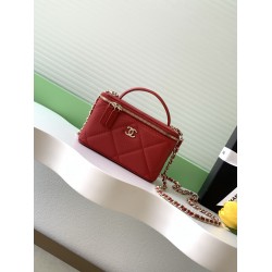 650 Chanel 25k large lattice box bag classic lattice pattern with caviar cowhide texture really no words hardware double C label exquisite and high-level handheld and chain shoulder back two kinds of back too poke me daily loaded with lipstick and powder 