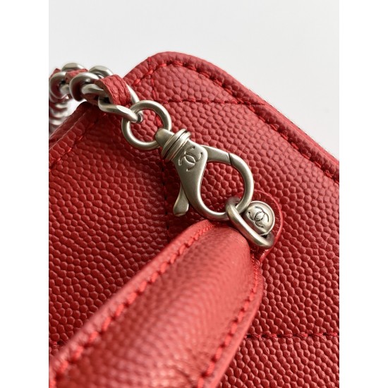 650 Chanel 25k large lattice box bag classic lattice pattern with caviar cowhide texture really no words hardware double C label exquisite and high-level handheld and chain shoulder back two kinds of back too poke me daily loaded with lipstick and powder 