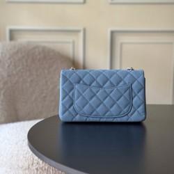 710 upgraded version of the full name Classic Fla0 1116 fine ball particles ball pattern large Mini leather original Haas small ball caviar lining imported lambskin hardware 24K plating all steel hardware size 12206cm classic CF is to have people fall in 